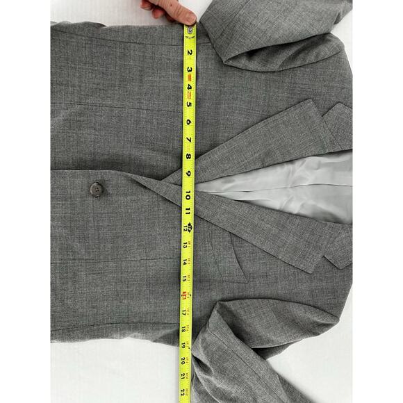 Suit Supply Lazio Suit Size 38 US Grey Perennial Tailored Fit Wool NWT $673 - Picture 14 of 16